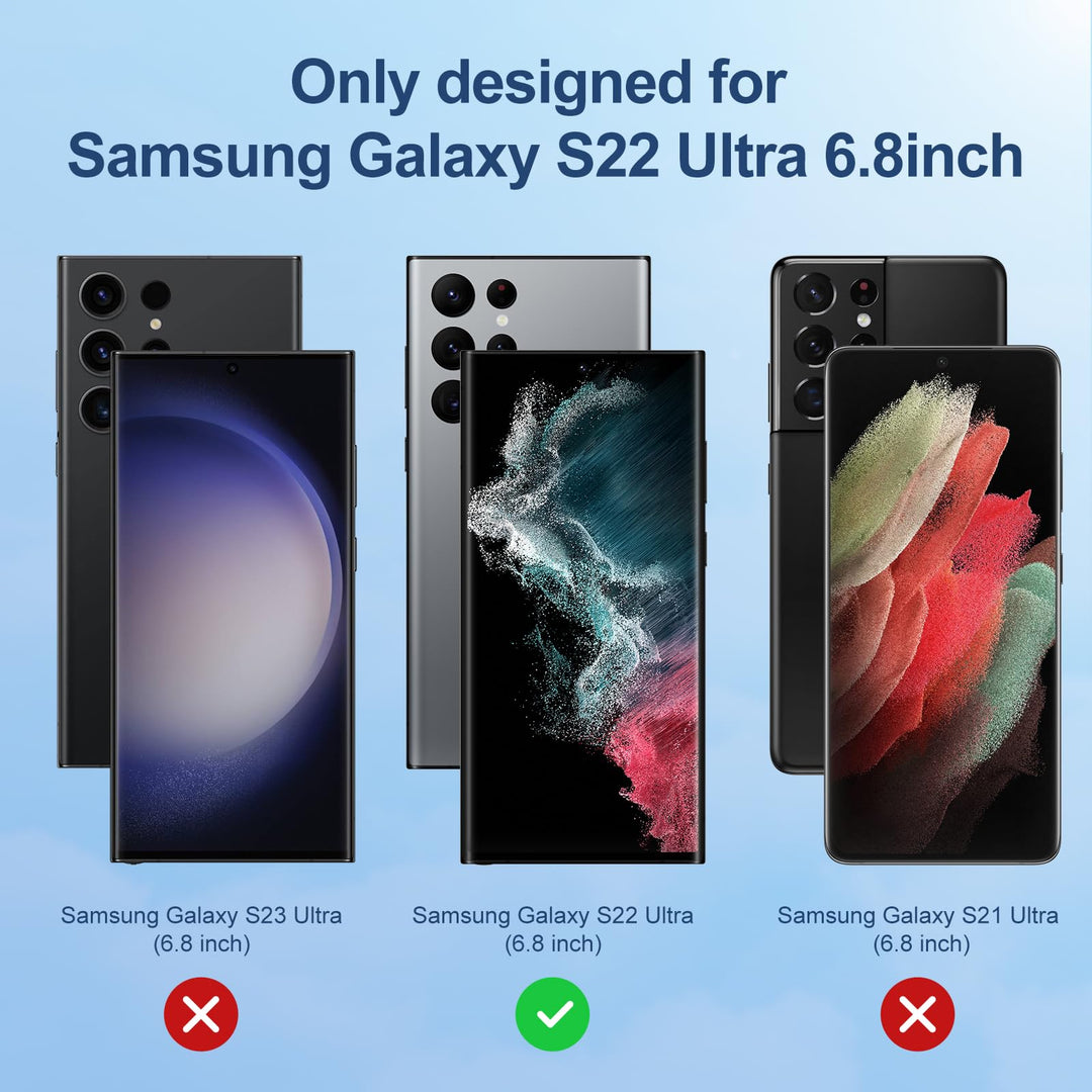 SpyGuard Duo: Galaxy S22 Ultra Screen Protectors - DOKUTRONIX