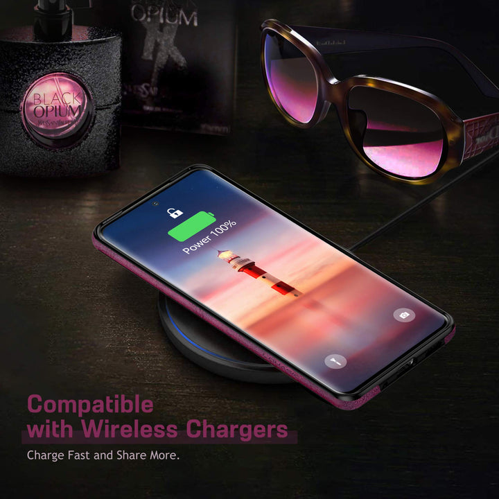 GalaxyS21 Leather Grip Case - DOKUTRONIX