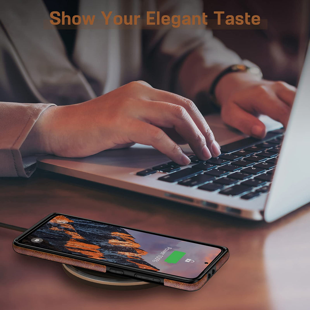 GalaxyS21 Leather Grip Case - DOKUTRONIX