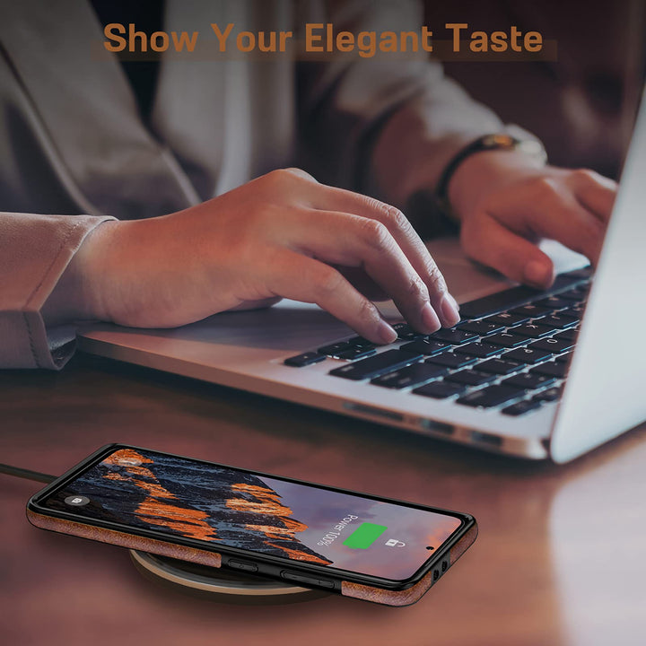 GalaxyS21 Leather Grip Case - DOKUTRONIX