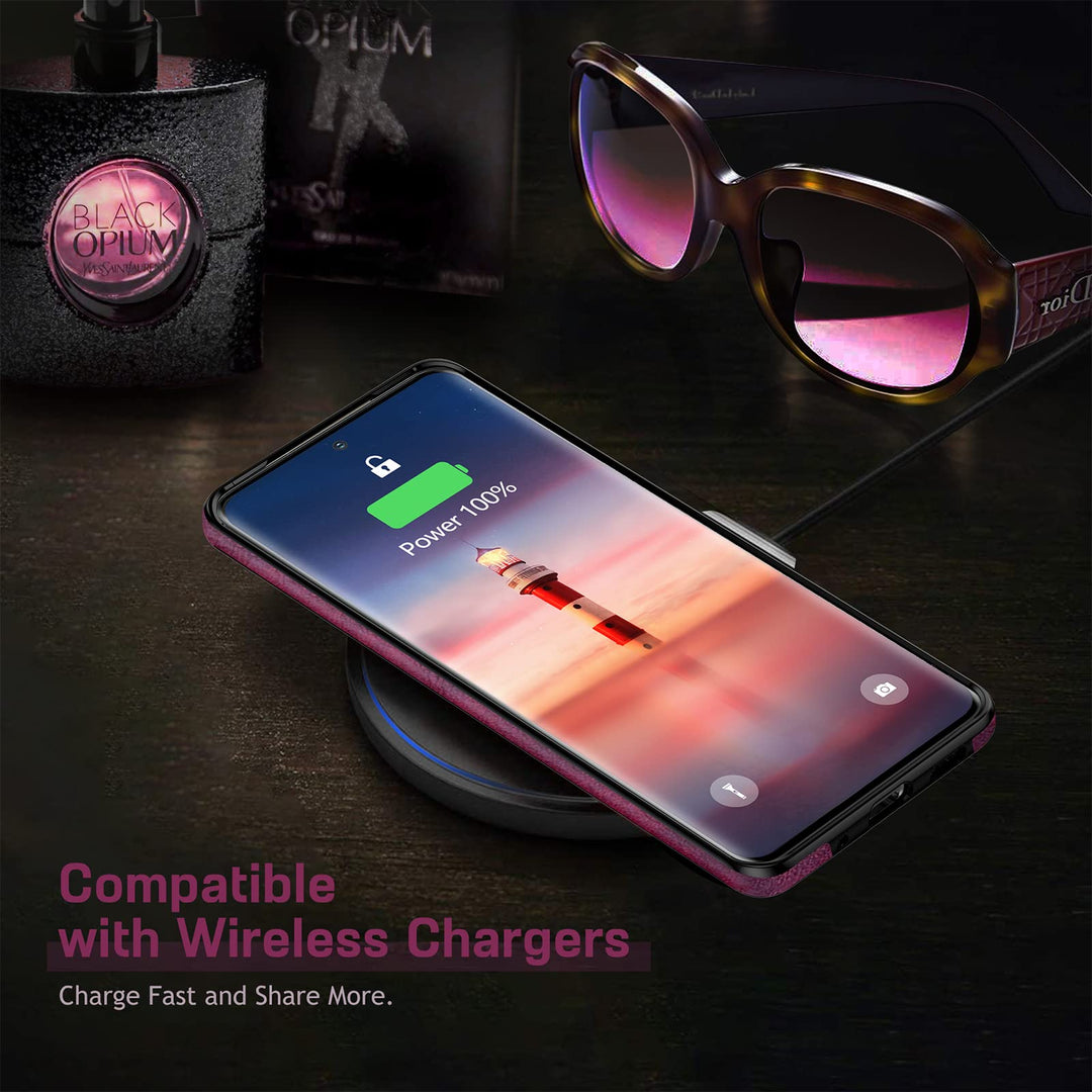 GalaxyS21 Leather Grip Case - DOKUTRONIX