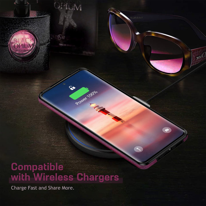 GalaxyS21 Leather Grip Case - DOKUTRONIX