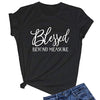 Blessed Beyond Graphic Tee for Women