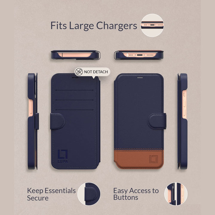 LUPA Legacy Slim Wallet Case - Desert Sky iPhone 14+ - DOKUTRONIX