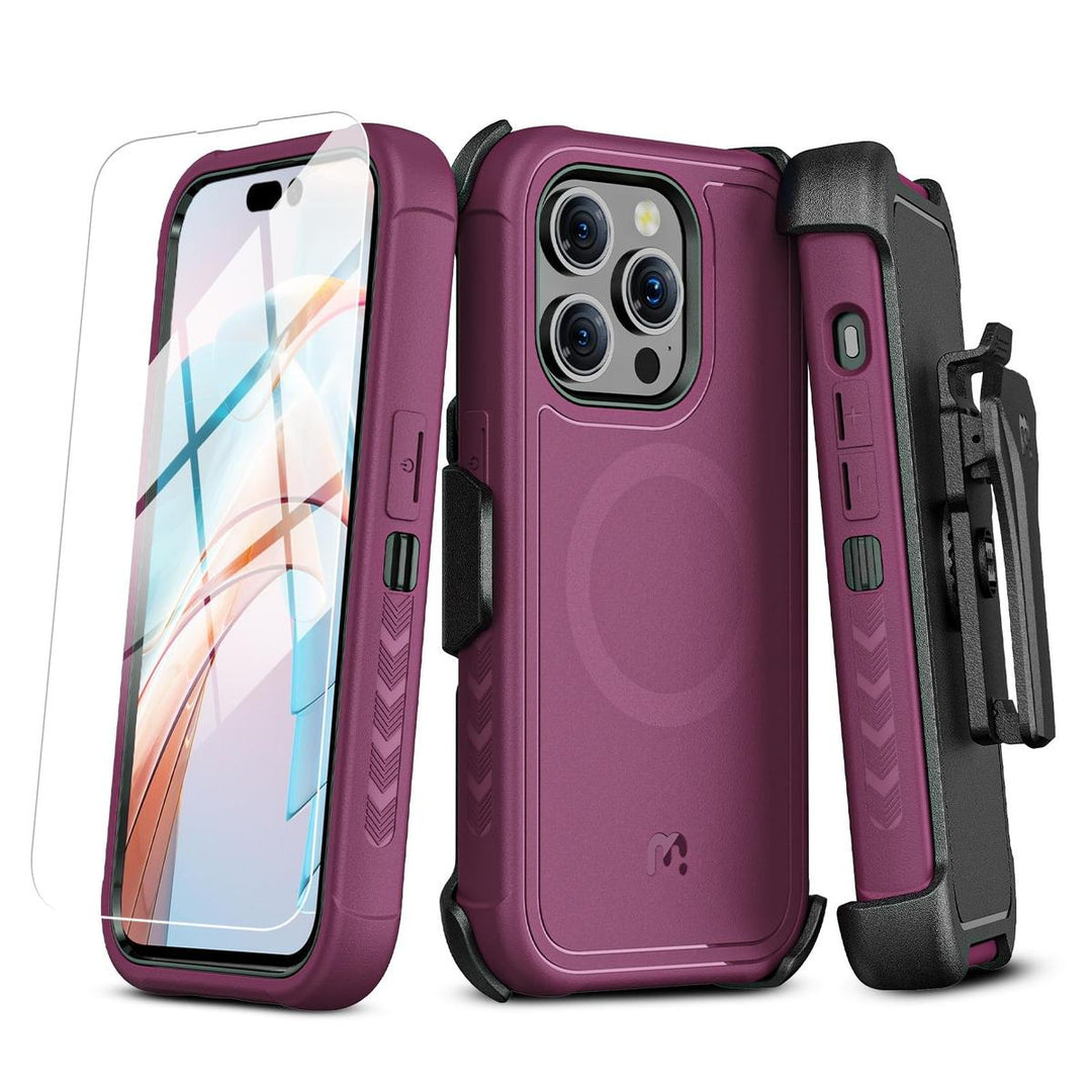 Maverick Armor Case for iPhone 15 Pro Max - Army Green - DOKUTRONIX