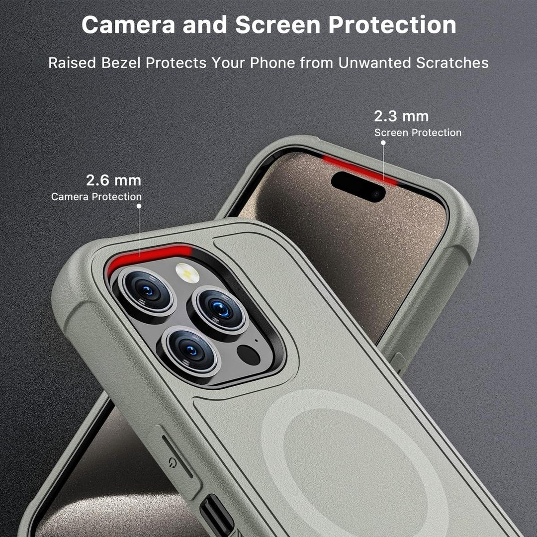 Maverick Armor Case for iPhone 15 Pro Max - Army Green - DOKUTRONIX