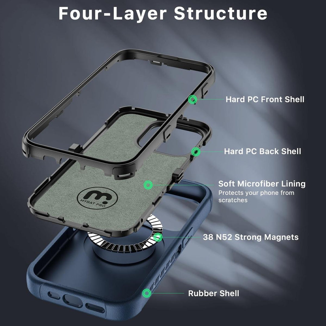 Maverick Armor Case for iPhone 15 Pro Max - Army Green - DOKUTRONIX