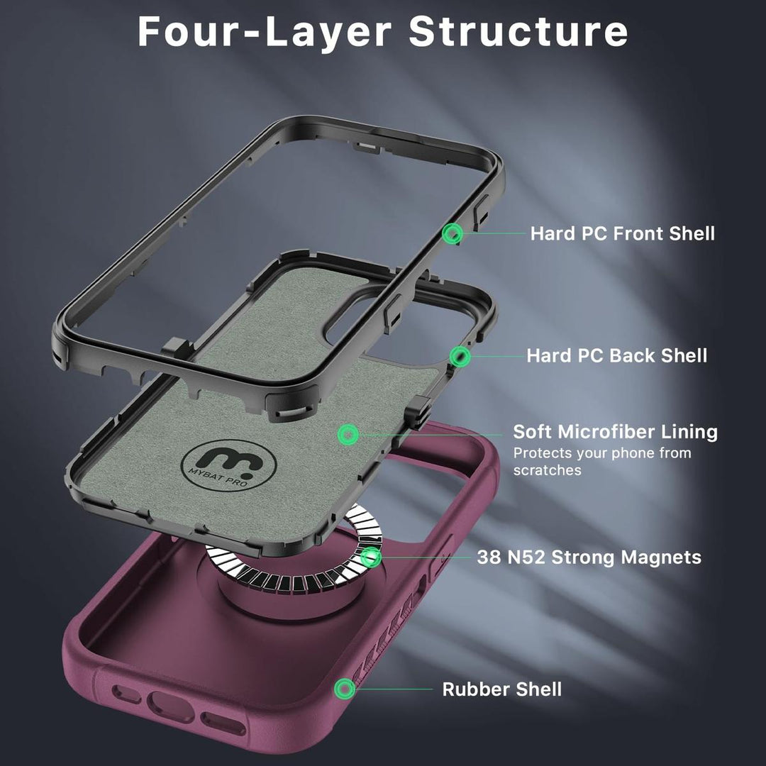 Maverick Armor Case for iPhone 15 Pro Max - Army Green - DOKUTRONIX