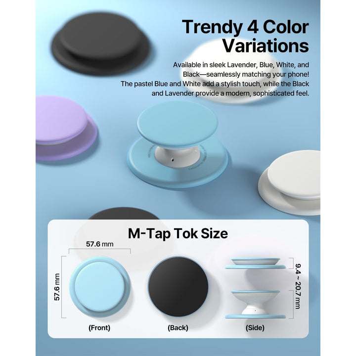 M-Tap Tok Blue Finger Grip - DOKUTRONIX