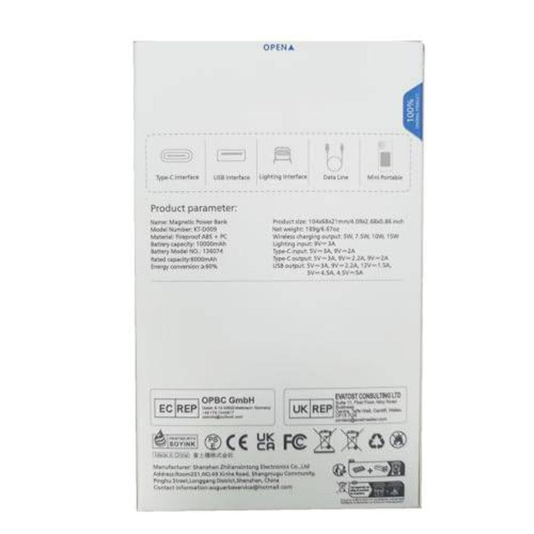 Mag-Safe 10000mAh Power Bank - DOKUTRONIX