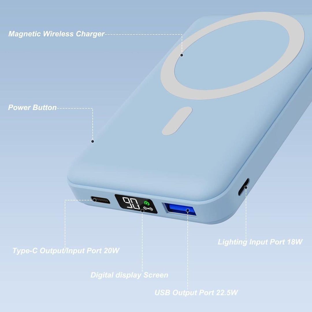 Mag-Safe 10000mAh Power Bank - DOKUTRONIX