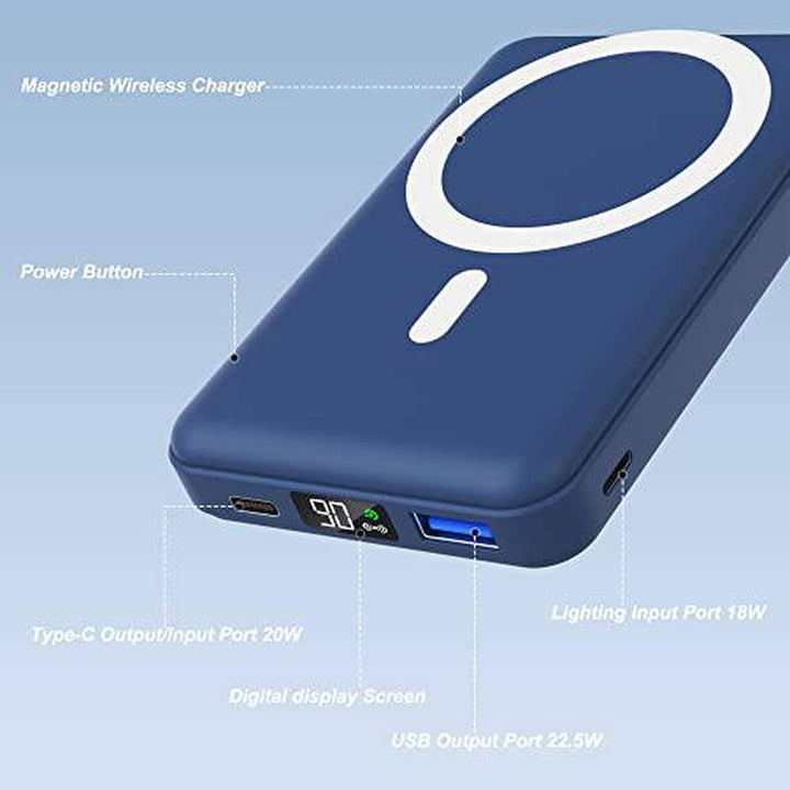 Mag-Safe 10000mAh Power Bank - DOKUTRONIX