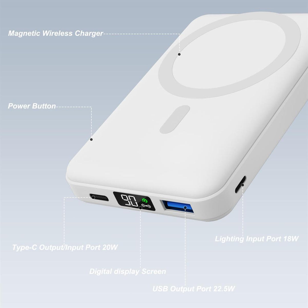 Mag-Safe 10000mAh Power Bank - DOKUTRONIX
