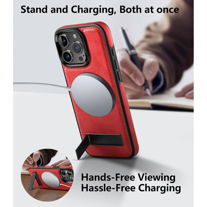 MagMax Leather Case - Blue - DOKUTRONIX