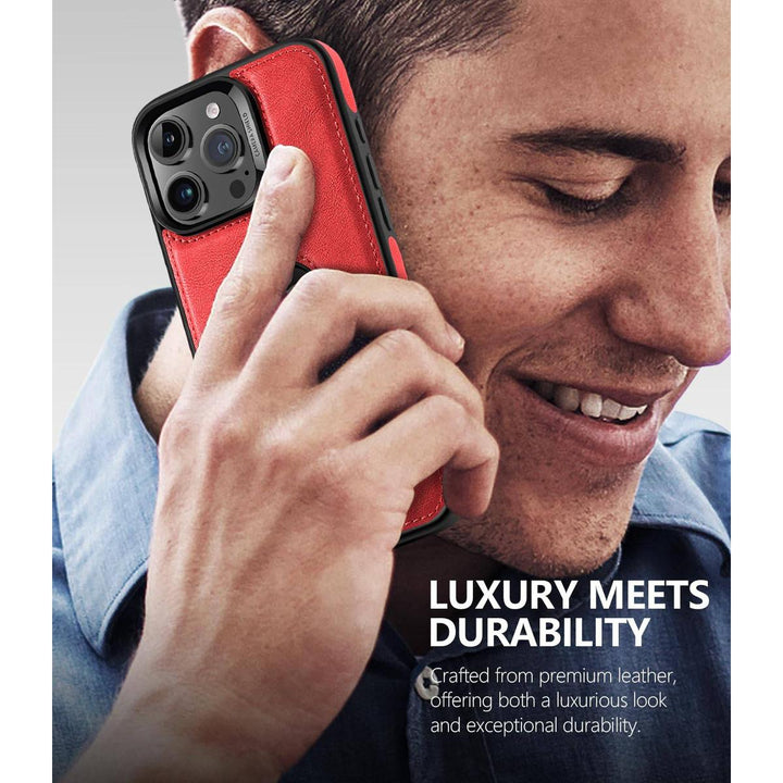 MagMax Leather Case - Blue - DOKUTRONIX