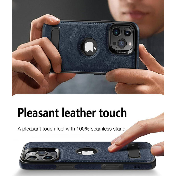 MagMax Leather Case - Blue - DOKUTRONIX