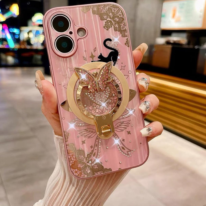 SparkleButterfly MagSafe Case for iPhone 16 Plus - DOKUTRONIX