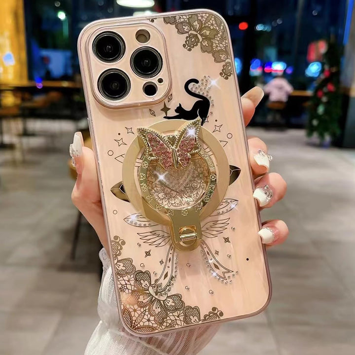 SparkleButterfly MagSafe Case for iPhone 16 Plus - DOKUTRONIX