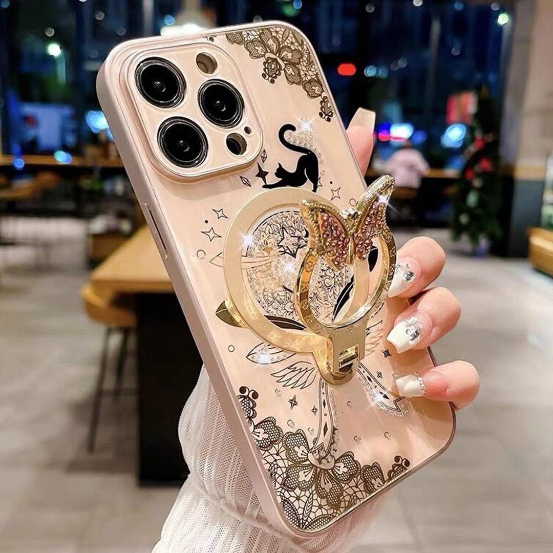 SparkleButterfly MagSafe Case for iPhone 16 Plus - DOKUTRONIX