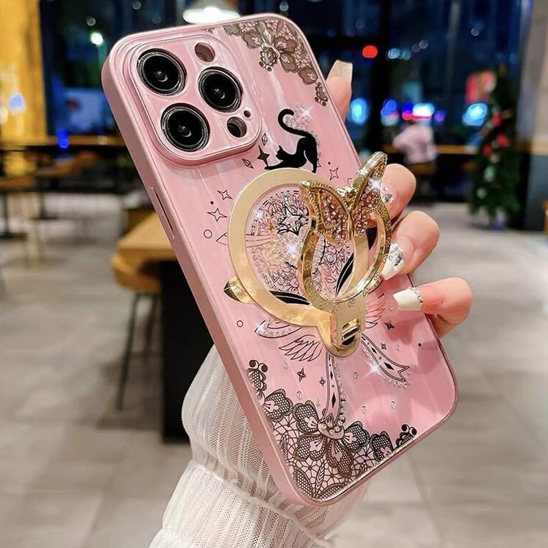 SparkleButterfly MagSafe Case for iPhone 16 Plus - DOKUTRONIX