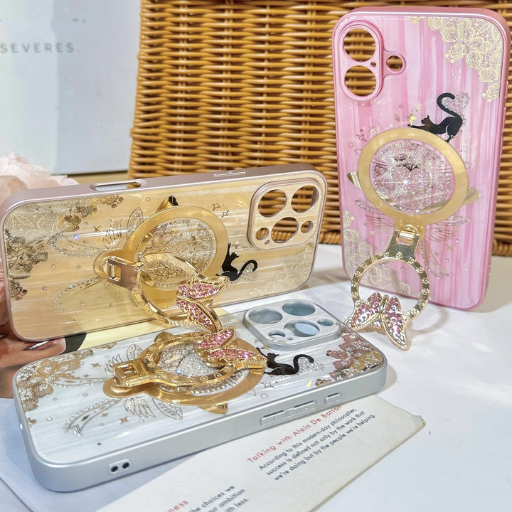 SparkleButterfly MagSafe Case for iPhone 16 Plus - DOKUTRONIX