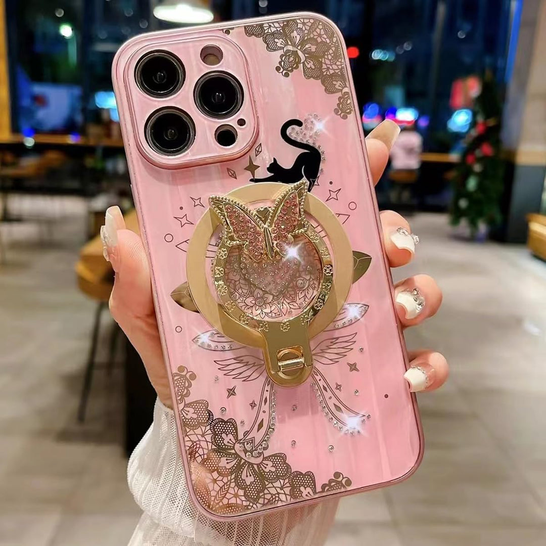 SparkleButterfly MagSafe Case for iPhone 16 Plus - DOKUTRONIX