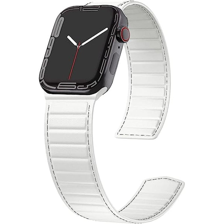 Chalk Magnetic Leather Band for Apple Watch - DOKUTRONIX