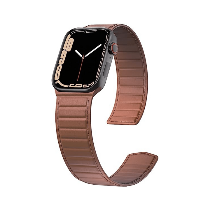 Saddle Magnetic Leather Band - DOKUTRONIX