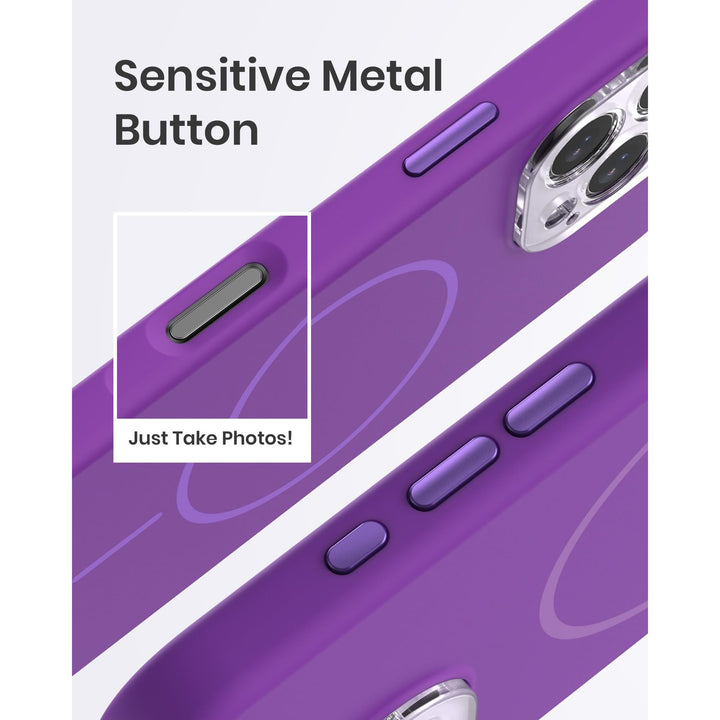 MagSafe Brown Silicone Case with Screen Protectors - DOKUTRONIX