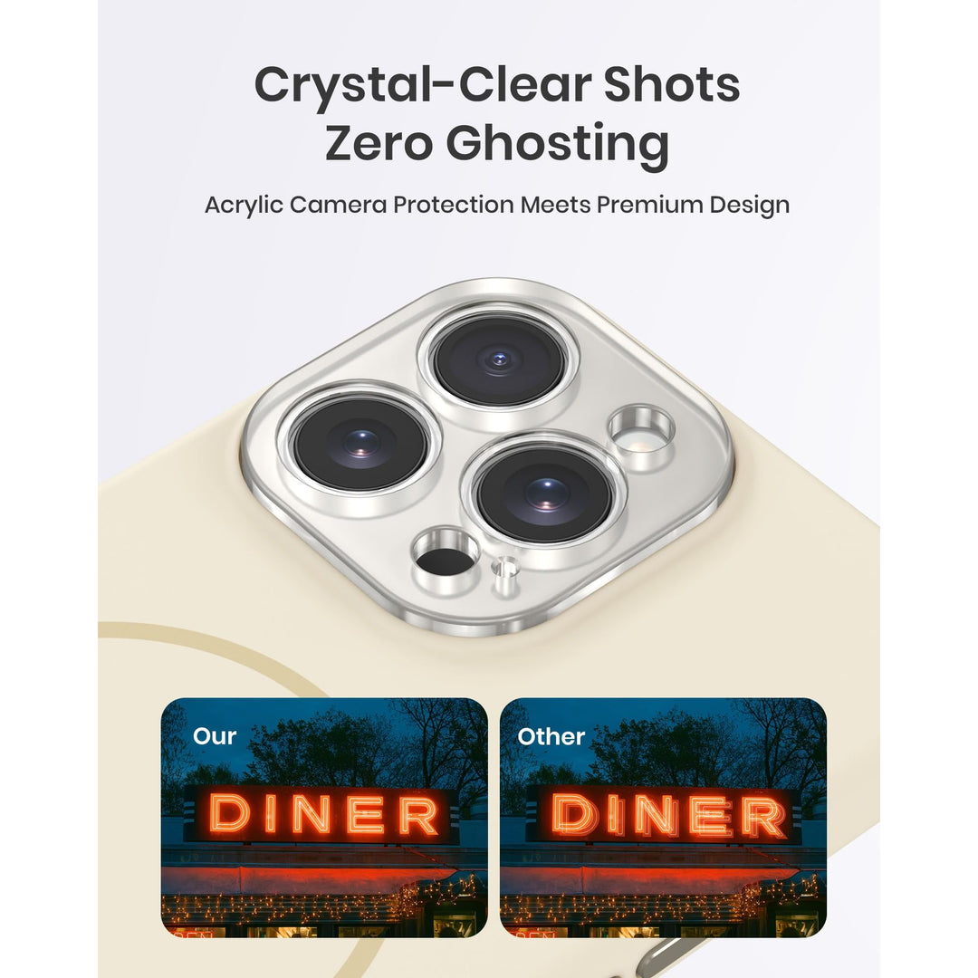 MagSafe Brown Silicone Case with Screen Protectors - DOKUTRONIX