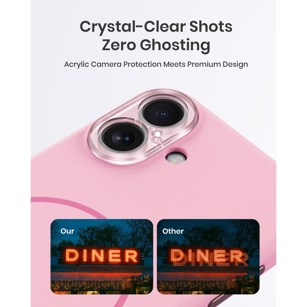 MagSafe Brown Silicone Case with Screen Protectors - DOKUTRONIX