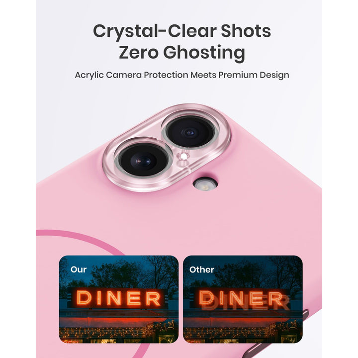 MagSafe Brown Silicone Case with Screen Protectors - DOKUTRONIX