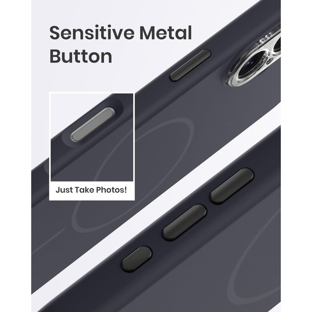 MagSafe Brown Silicone Case with Screen Protectors - DOKUTRONIX