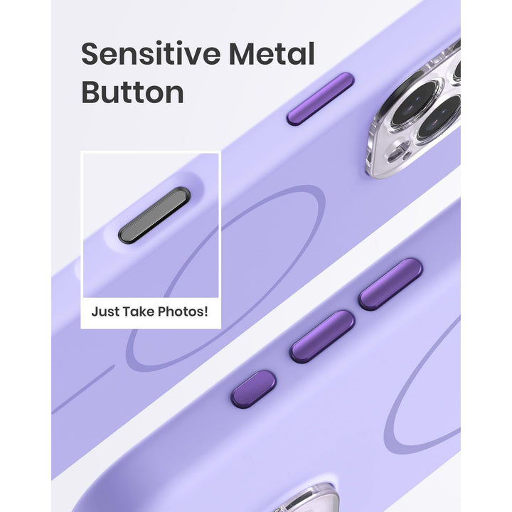 MagSafe Brown Silicone Case with Screen Protectors - DOKUTRONIX