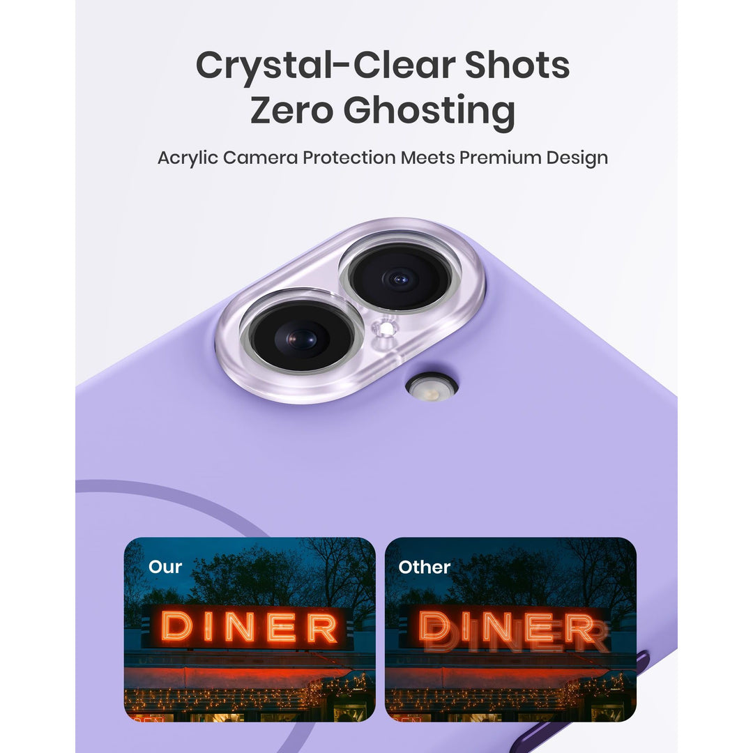 MagSafe Brown Silicone Case with Screen Protectors - DOKUTRONIX