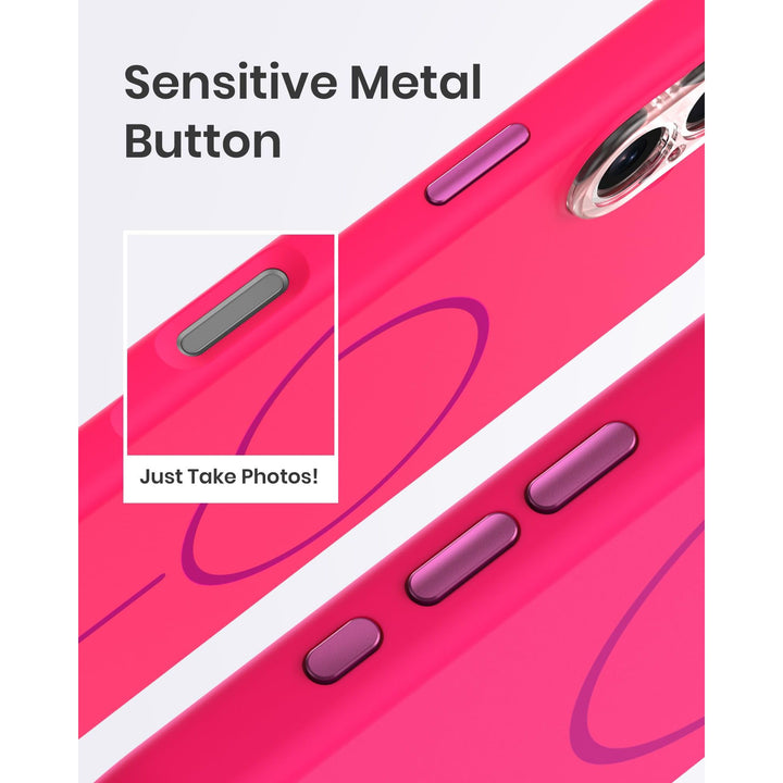 MagSafe Brown Silicone Case with Screen Protectors - DOKUTRONIX