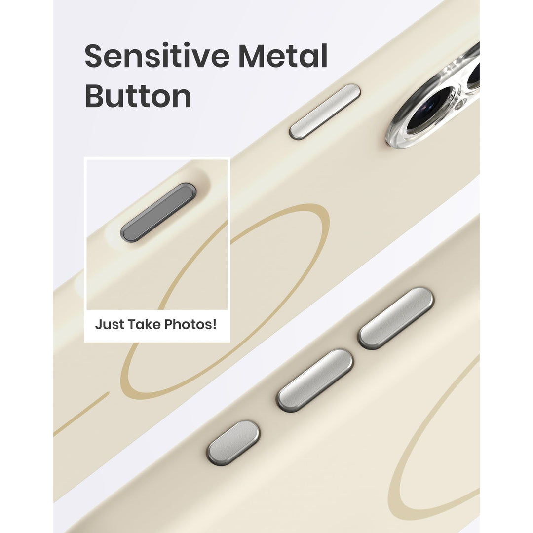 MagSafe Brown Silicone Case with Screen Protectors - DOKUTRONIX