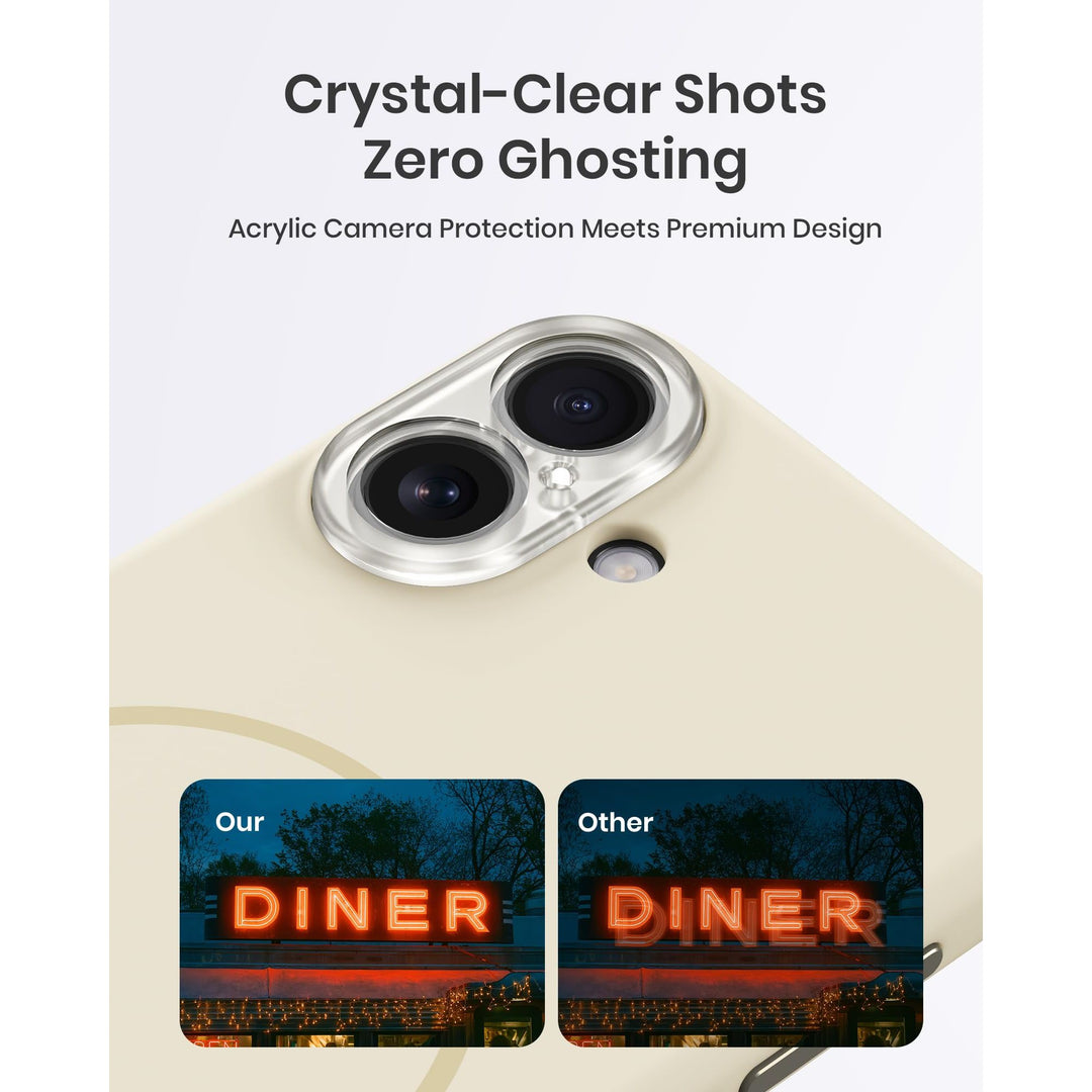 MagSafe Brown Silicone Case with Screen Protectors - DOKUTRONIX