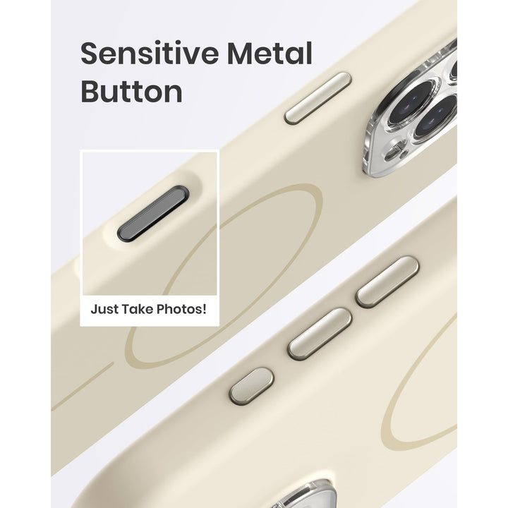 MagSafe Brown Silicone Case with Screen Protectors - DOKUTRONIX