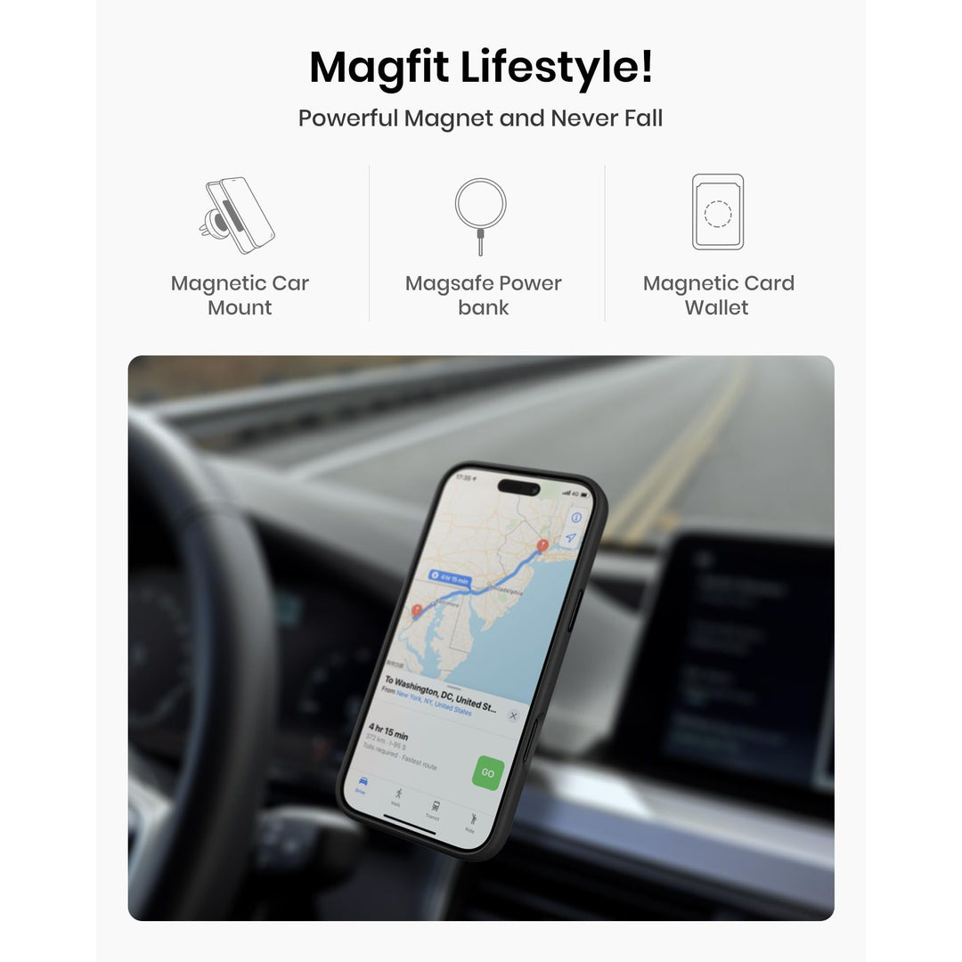 MagSafe Brown Silicone Case with Screen Protectors - DOKUTRONIX