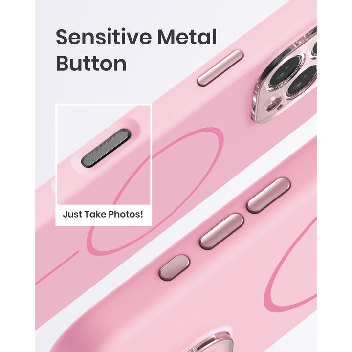 MagSafe Brown Silicone Case with Screen Protectors - DOKUTRONIX