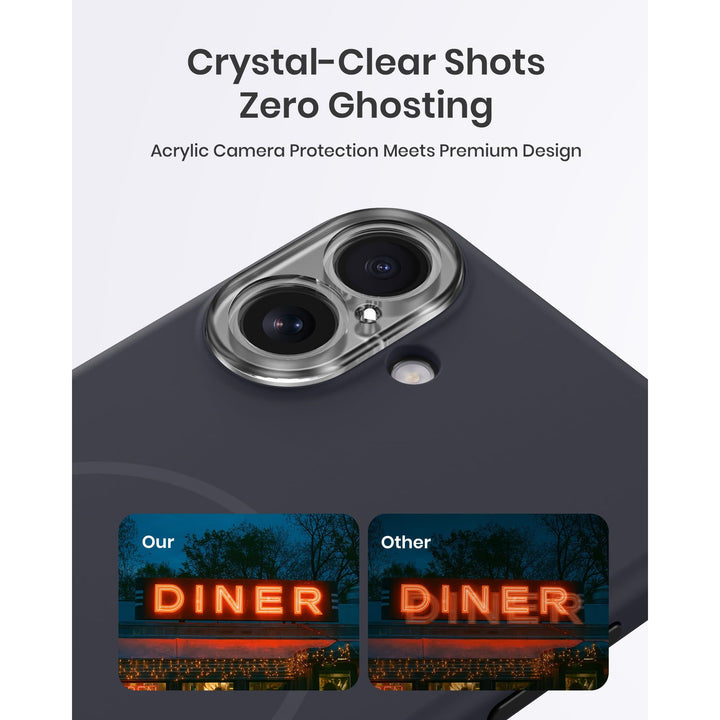 MagSafe Brown Silicone Case with Screen Protectors - DOKUTRONIX