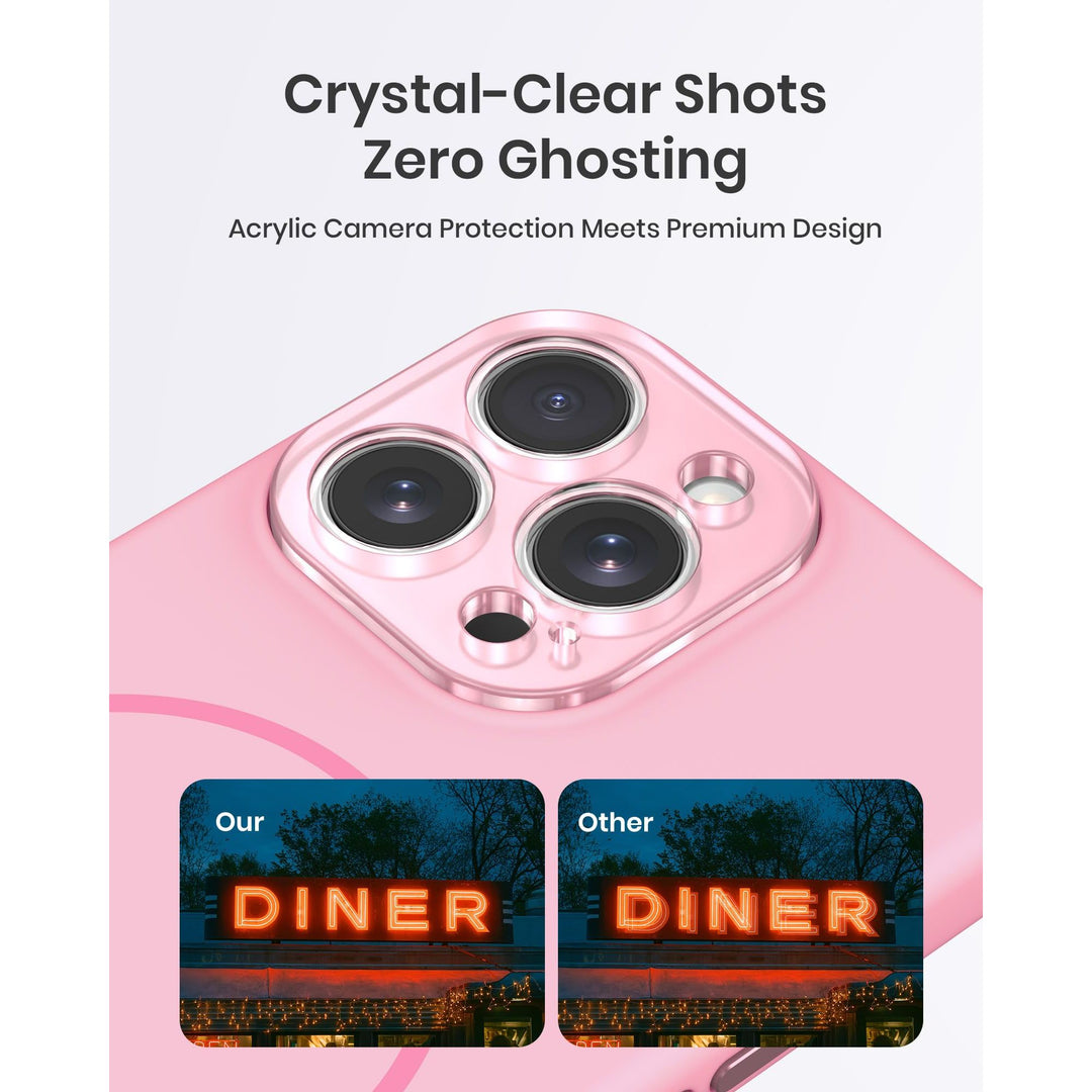 MagSafe Brown Silicone Case with Screen Protectors - DOKUTRONIX