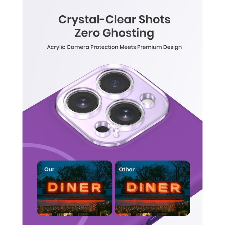 MagSafe Brown Silicone Case with Screen Protectors - DOKUTRONIX