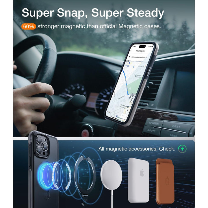 Magnetic UPRO Stand - iPhone 12/12 Pro Blue - DOKUTRONIX