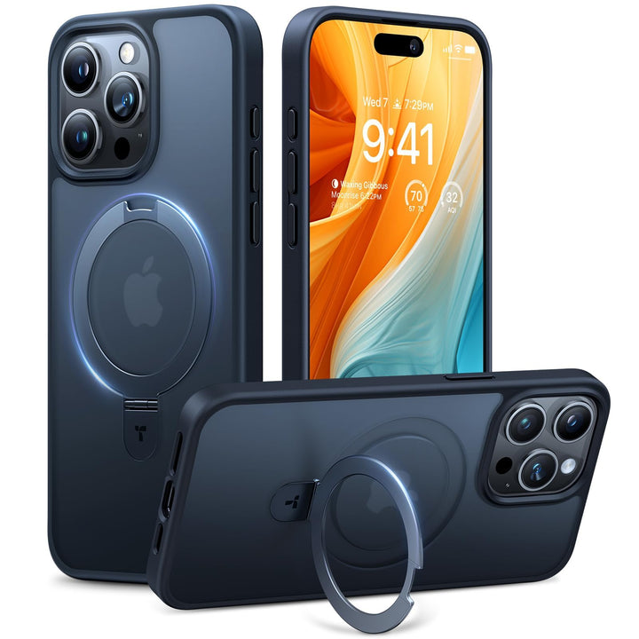 Magnetic UPRO Stand - iPhone 12/12 Pro Blue - DOKUTRONIX