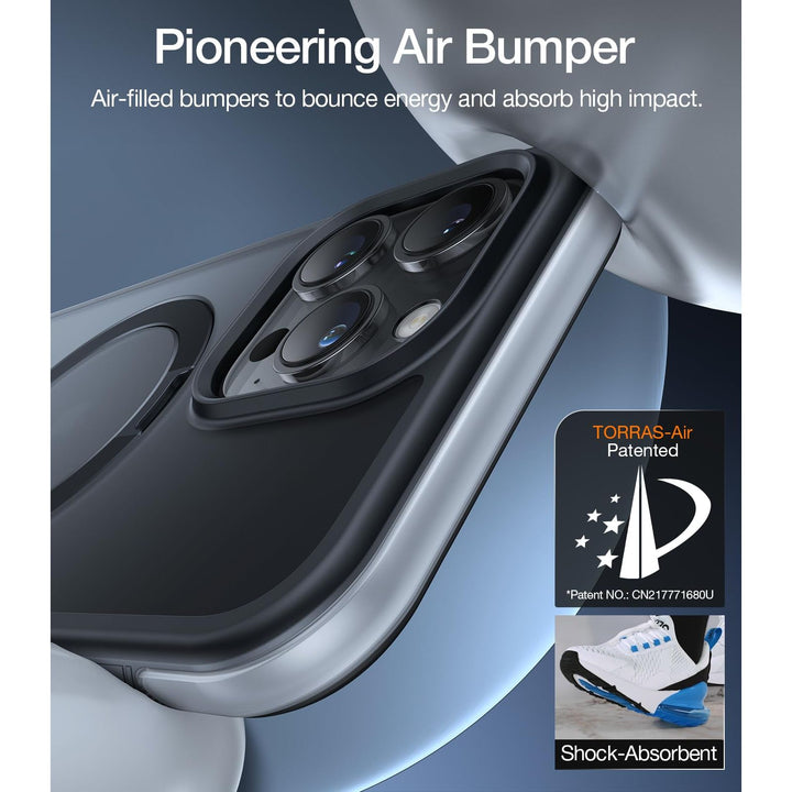 Magnetic UPRO Stand - iPhone 12/12 Pro Blue - DOKUTRONIX