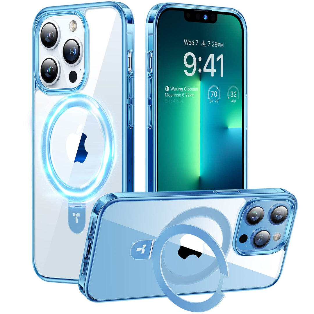 Magnetic UPRO Stand - iPhone 12/12 Pro Blue - DOKUTRONIX