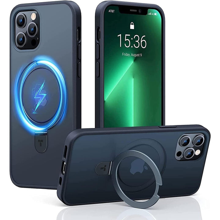 Magnetic UPRO Stand - iPhone 12/12 Pro Blue - DOKUTRONIX