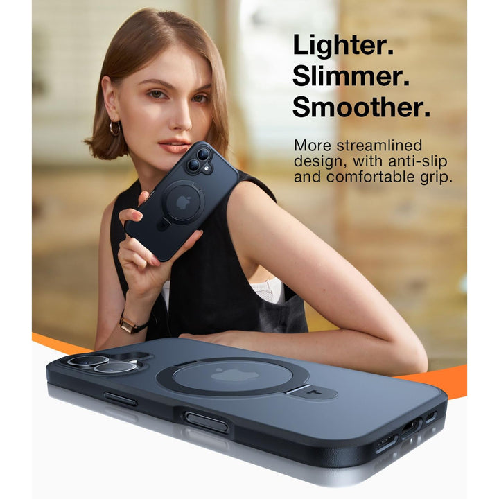 Magnetic UPRO Stand - iPhone 12/12 Pro Blue - DOKUTRONIX